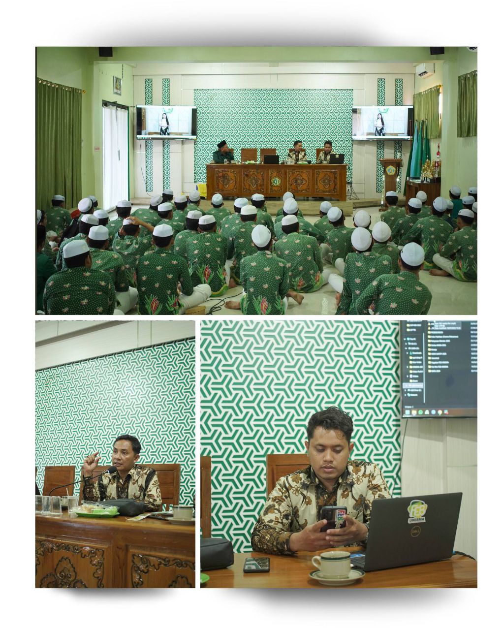 FEB Unisma Gelar Sosialisasi Program Studi untuk Santri Kelas XII MA Zaha 1 Genggong